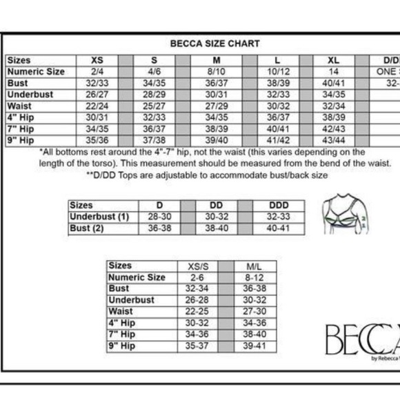 BECCA Swim One Piece - Picture 10 of 10